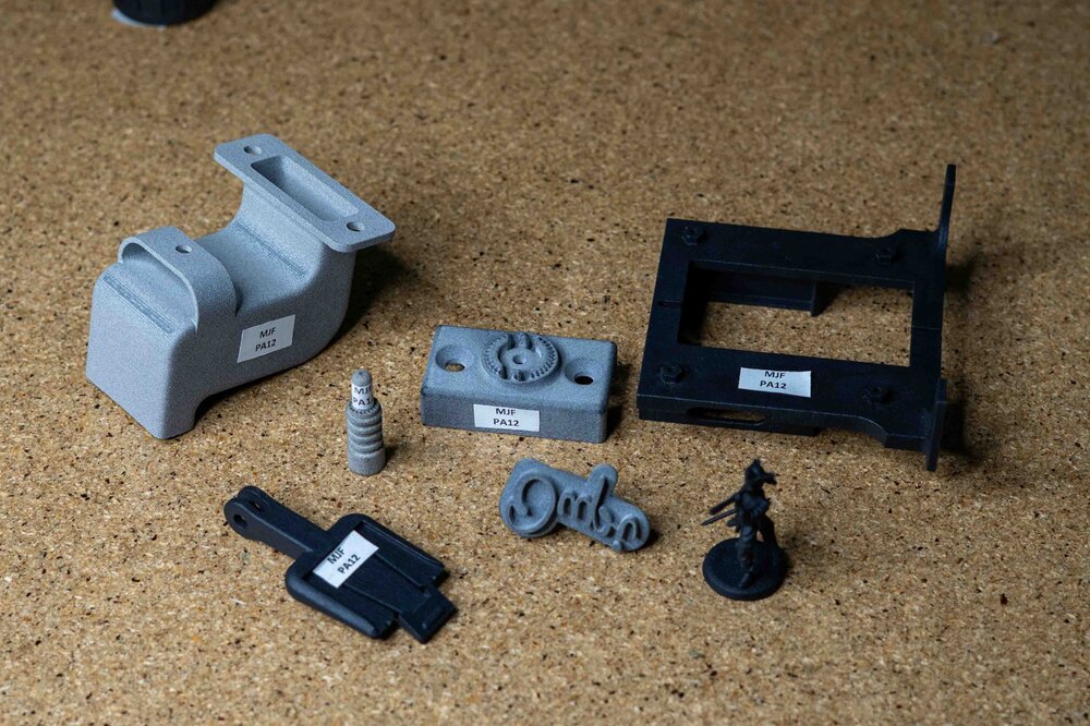 KAD3D Melbourne MJF PA12 3D-printed prototypes