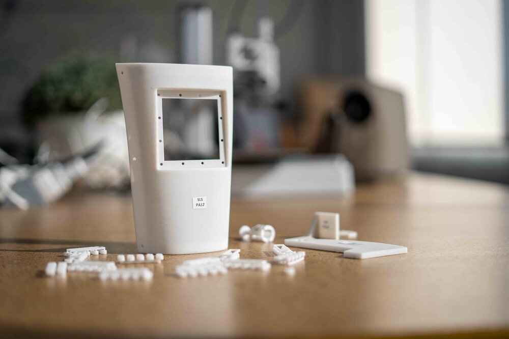 KAD3D Melbourne SLS PA12 3D-printed prototypes