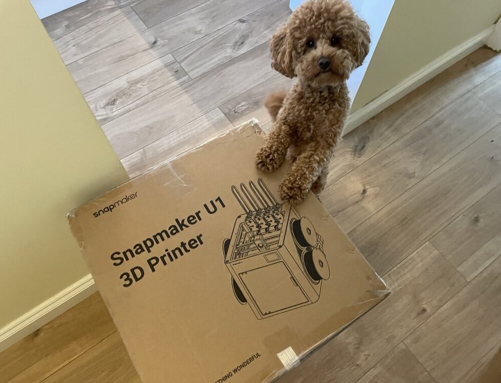 Snapmker U1 and Teddy.jpeg