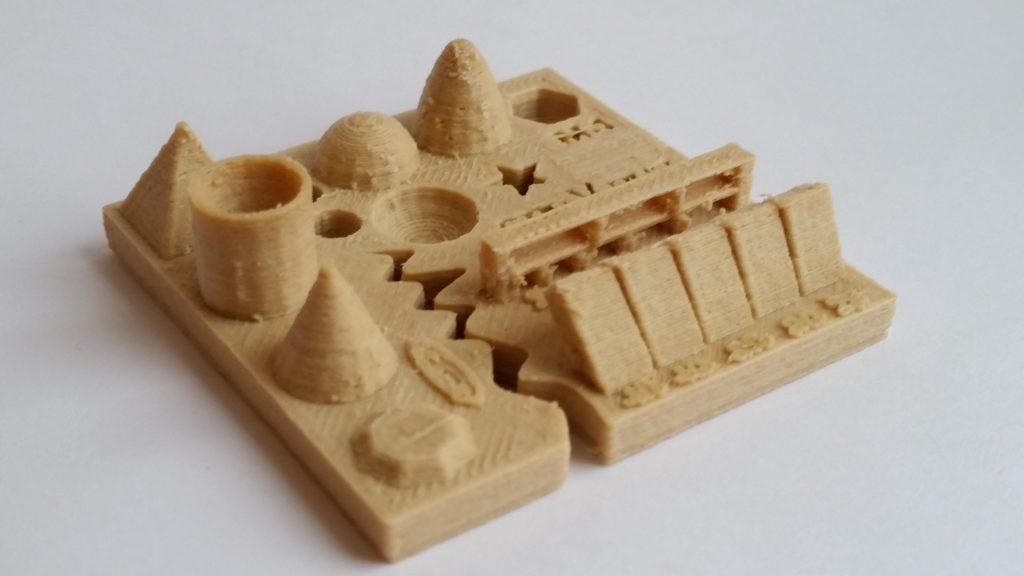 3D Printing Test - Wood Filament