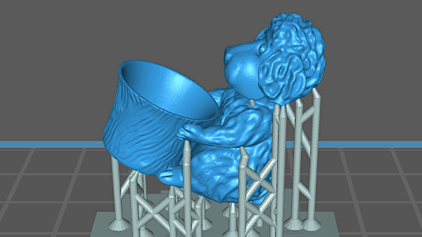 Auto and Custom Supports in Chitubox