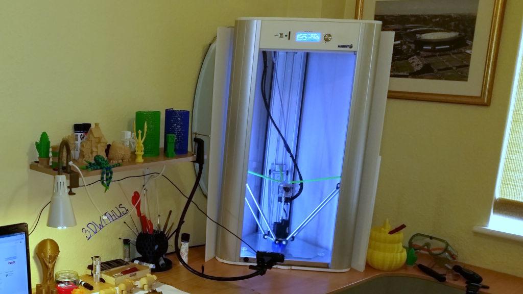 DeltaWASP 2040 - 3D Printing in Progress