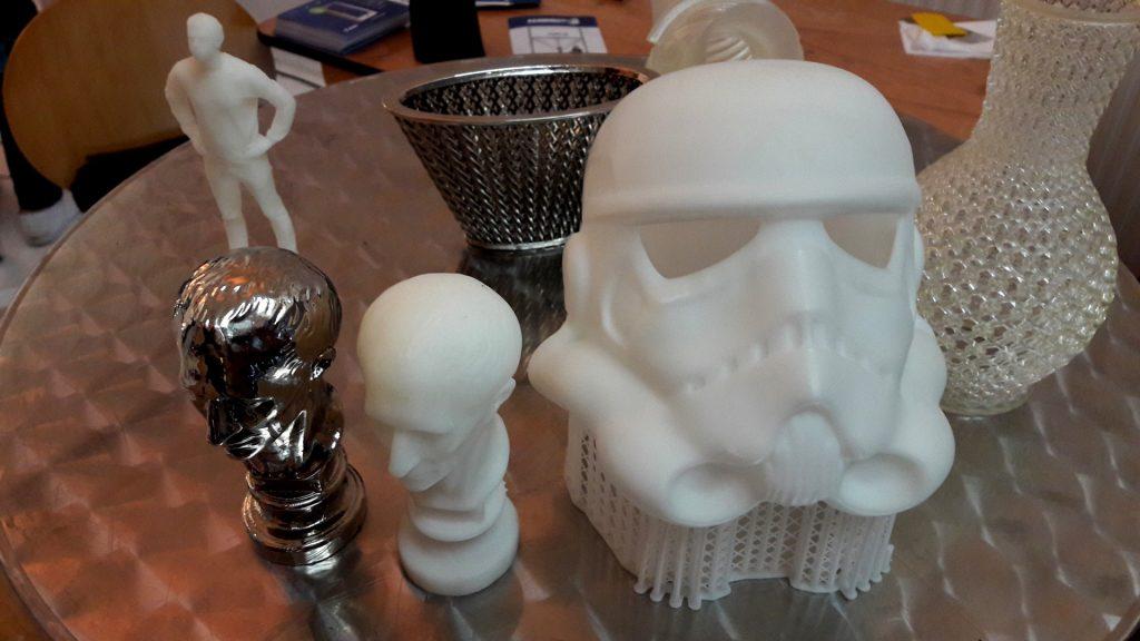 DWS Lab XFab 3D Pritned Objects