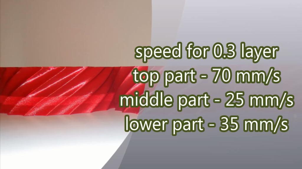 PET Filament Review - Different Speed Settings