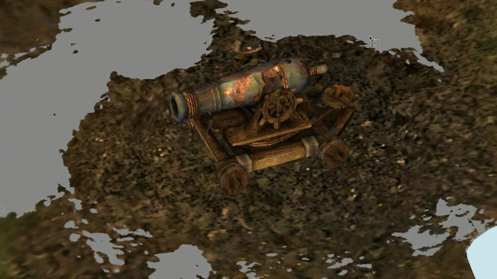 3D Scanned GW2 Cannon - Autodesk ReCap Software Trial