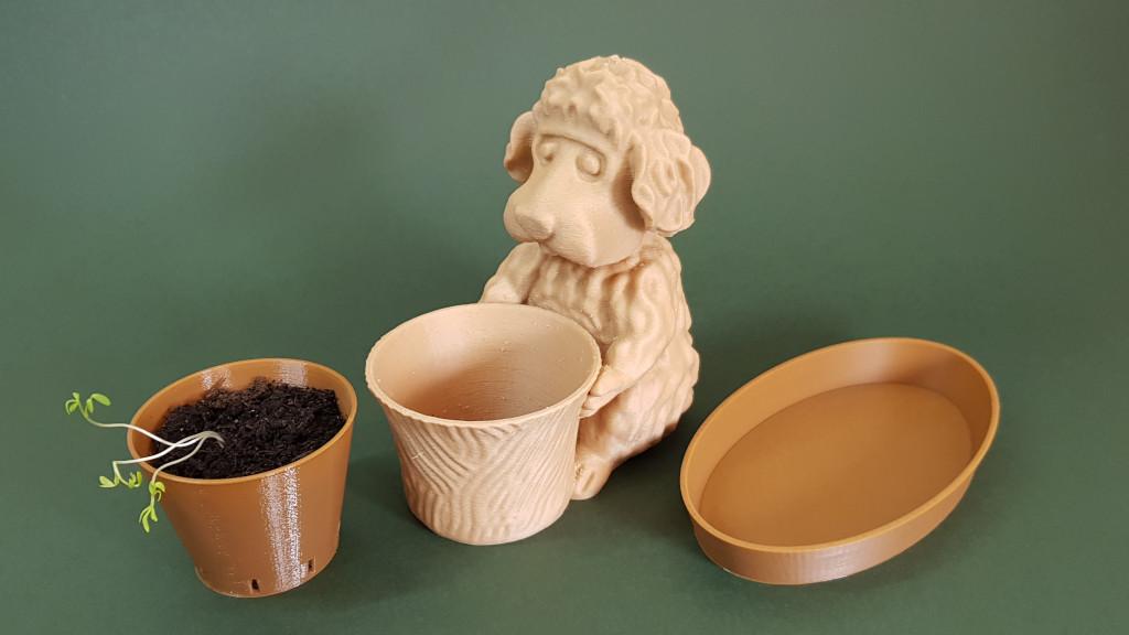 Dog Toy Planter