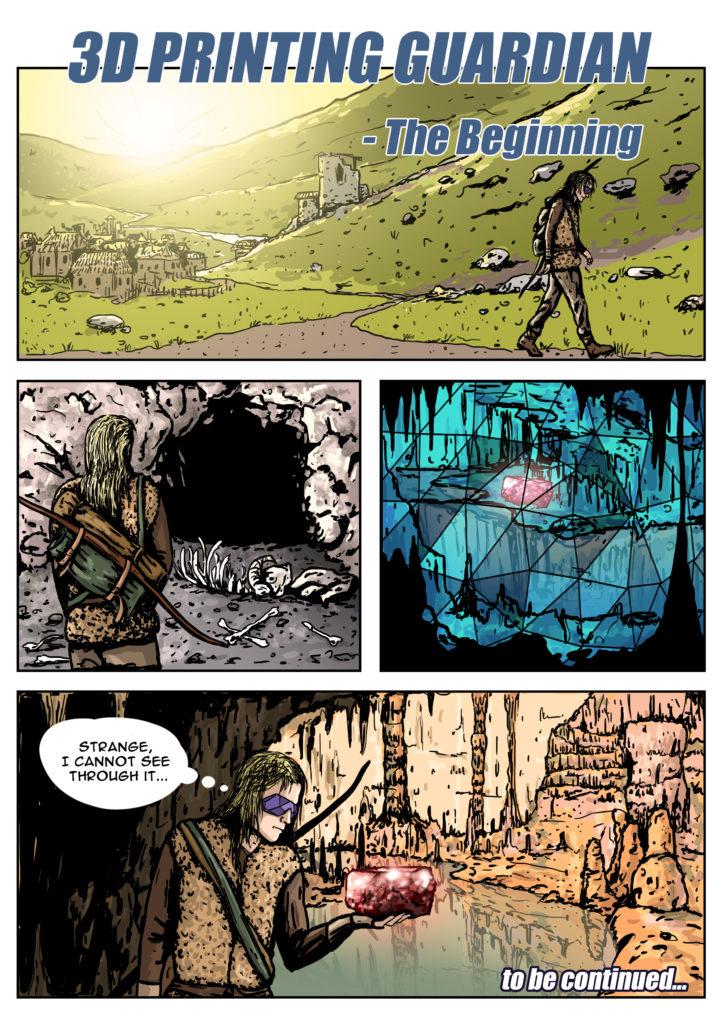 3D Printing Guardian - The Beginning - The Cave