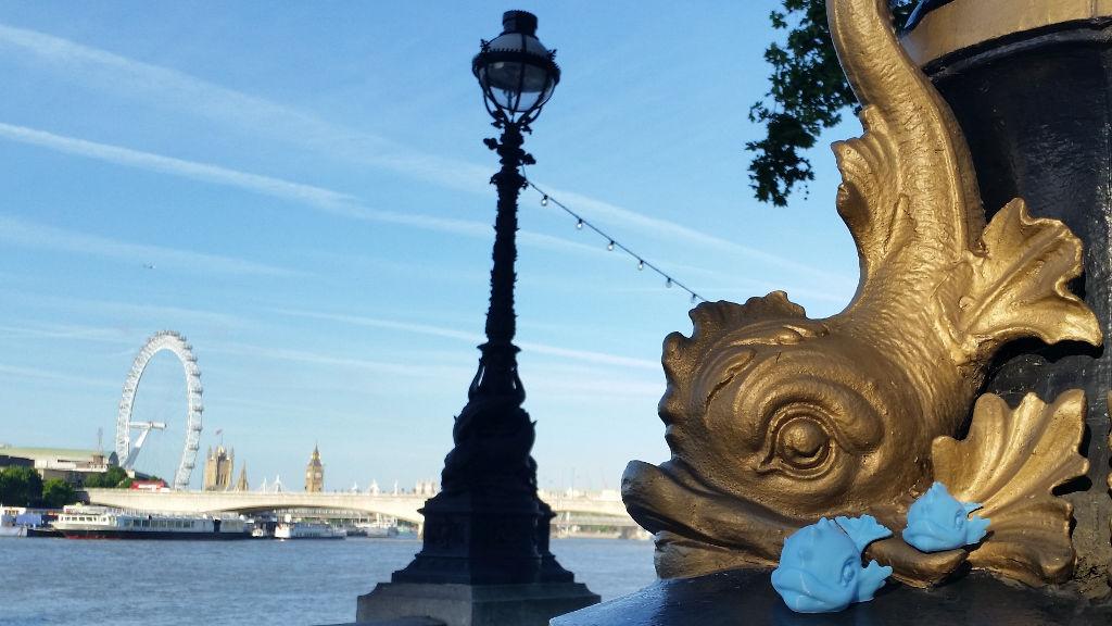 Dolphin Lamp Standard - Thames Embankment