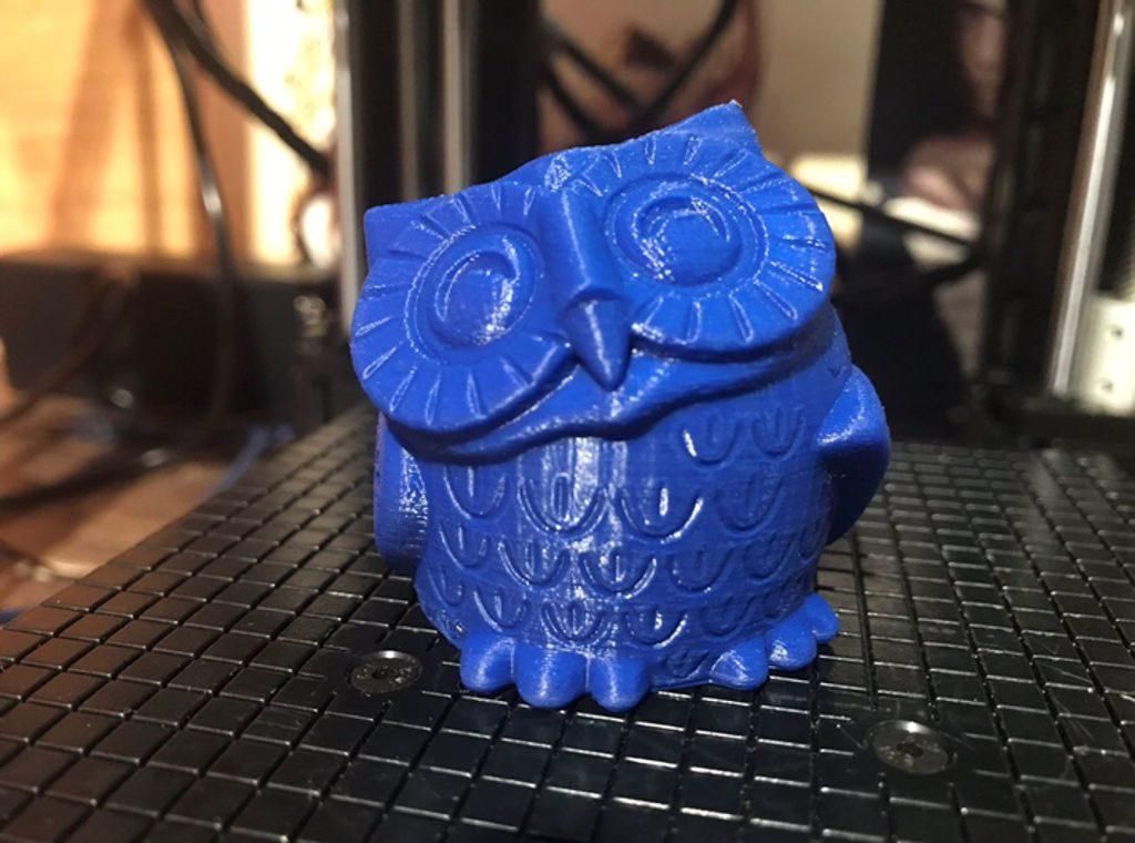 Kodama Trinus - 3D Printer Quality Test - Smiling Owl Pot