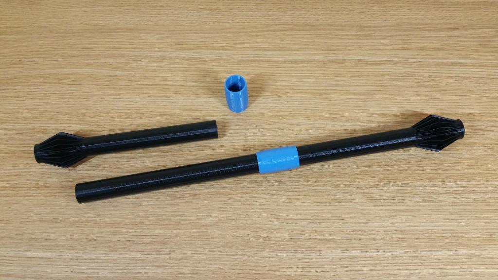 Reinforcement Rings for a Spool Holder Tube
