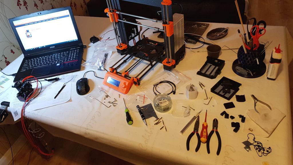 Original Prusa MK2 to MK2.5S - Upgrading in Process
