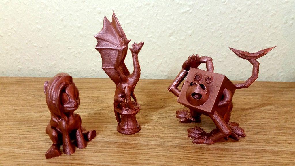 Pegasus, 3dblockzoo Monkey, Arya - After - Bronze Spray Paint