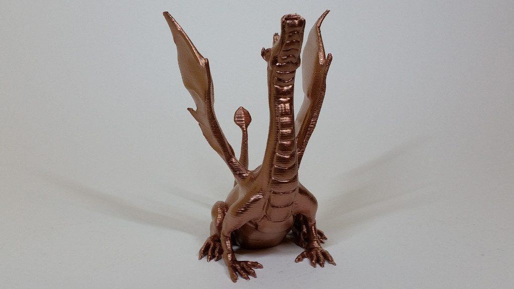 Spray Painting 3D Printed Models Gallery - Adalinda in Bronze