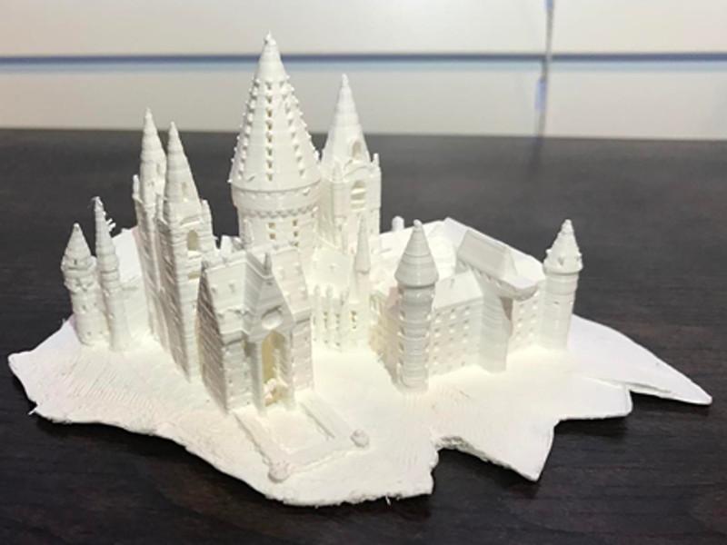 3D Printed Hogwarts by anmolmaker