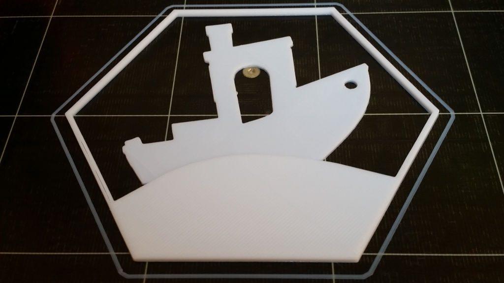 3D Printed Hexagon - 3DBenchy