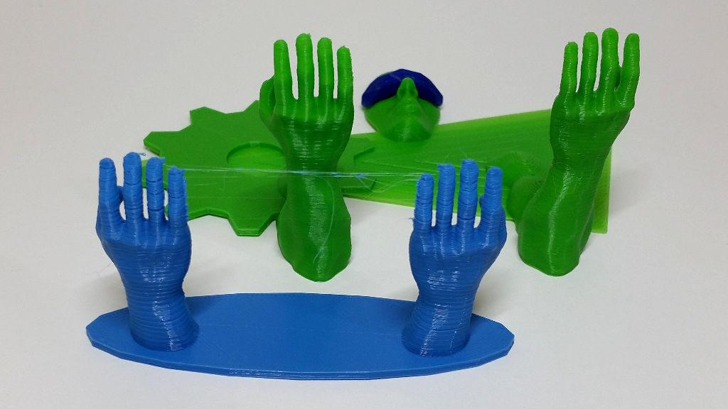 Separate Filament and 3D Printer Test Print