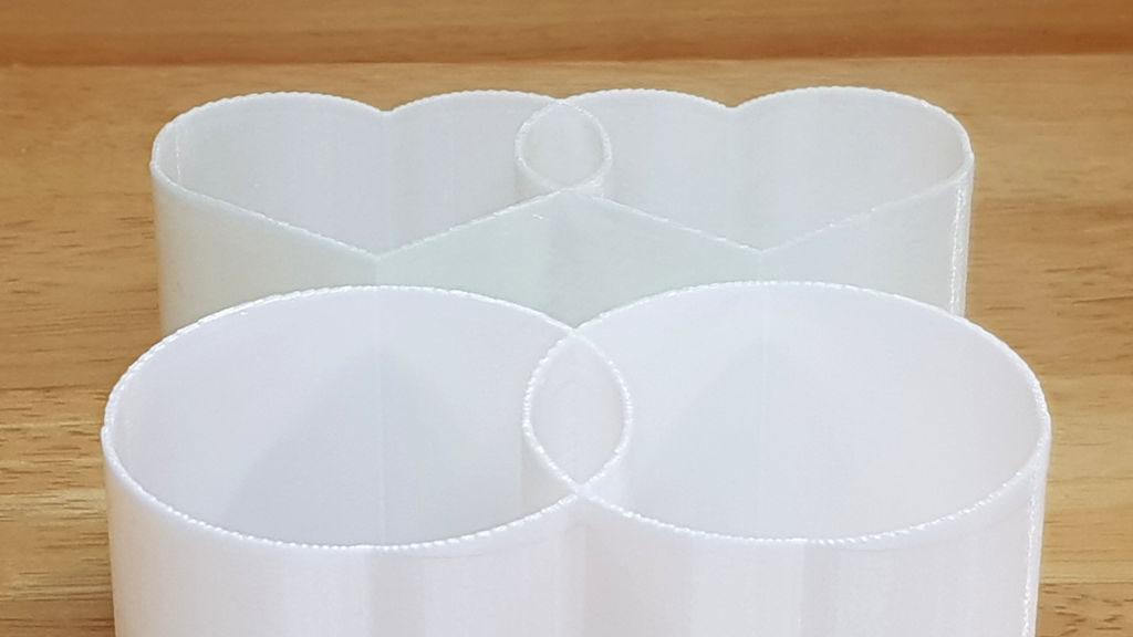 Circle Hearts - 3D printed Optical Illusion