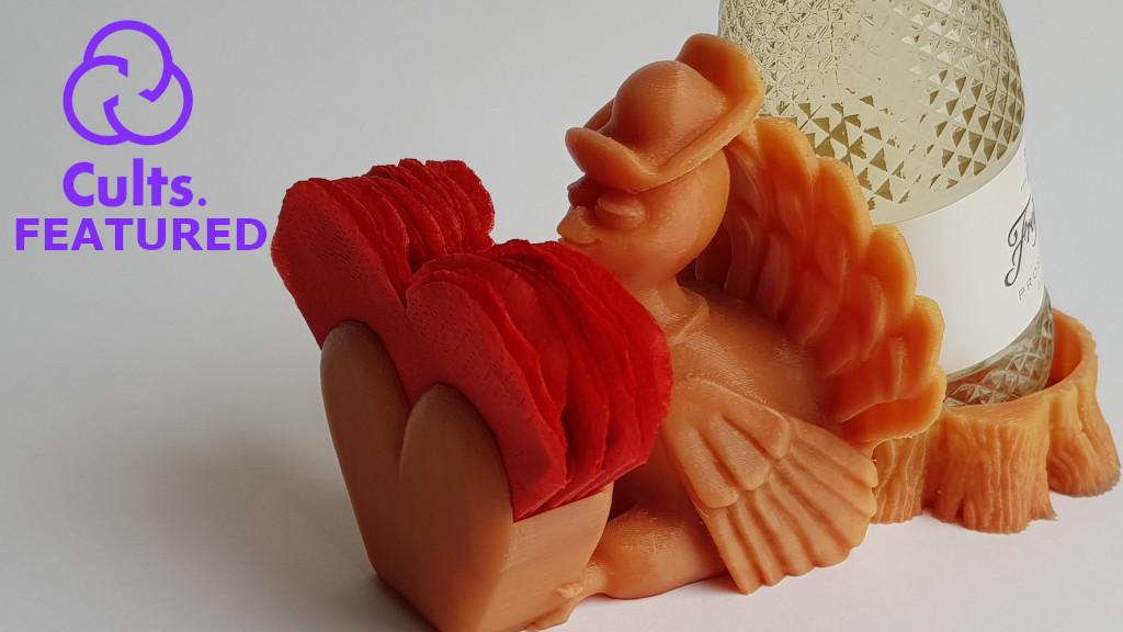 Animated Bird Turkey - Featured on Cults. - Amolen PLA