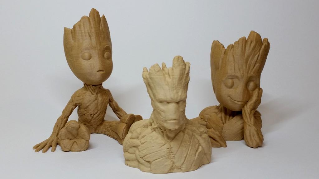 Groot Sculptures are Often Redesigned into Planters