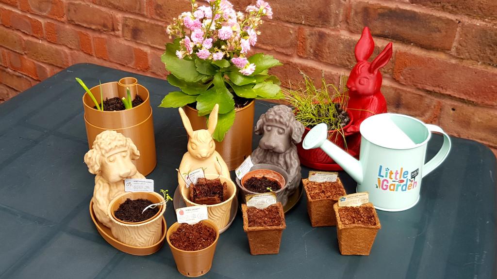 3D Printed Plant Pots and Self-Watering Planters - Waterproof 3D Printing