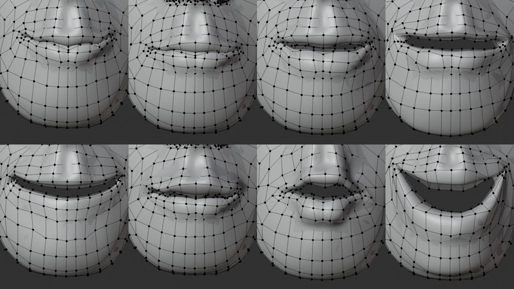 Automatic Lip Syncing - 3DPG Mouth Positions - Shapekeys