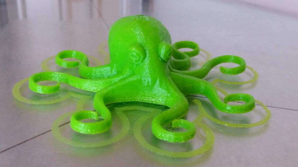 Flexible Filament - Mind the Warping - Green Octopus