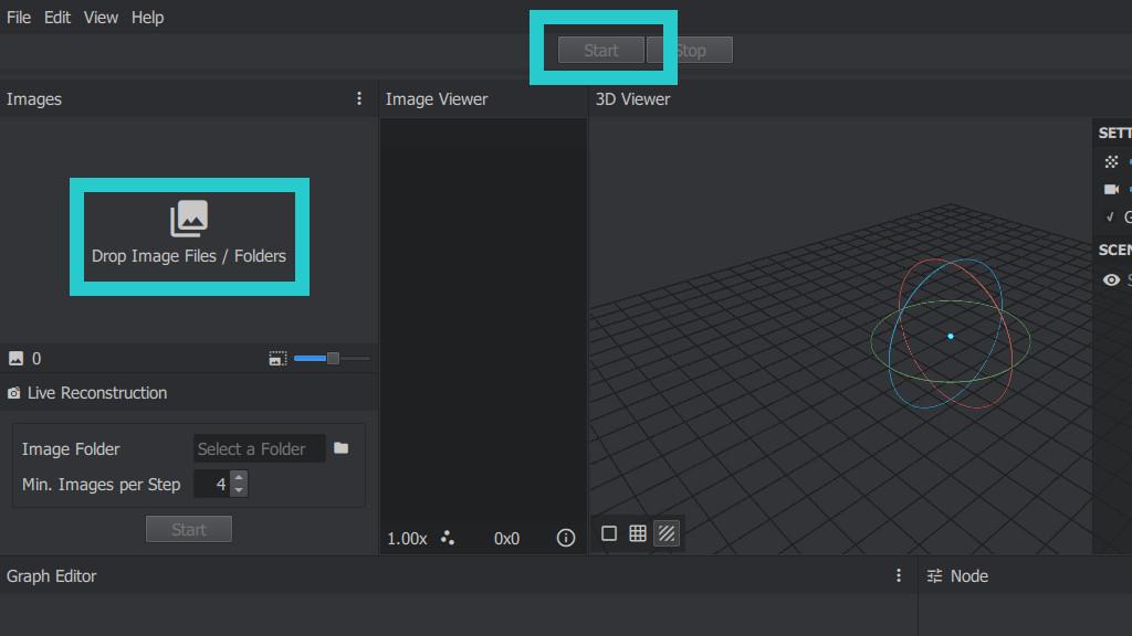 Meshroom Load & Start - Photogrammetry Software