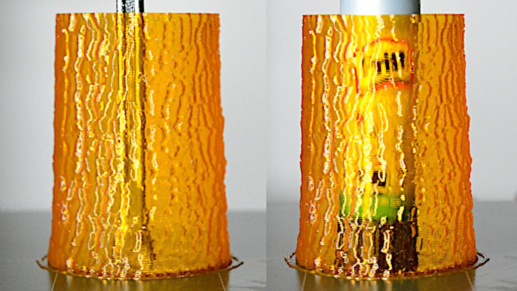 SainSmart Orange TPU - Shiny Transparent 3D Print