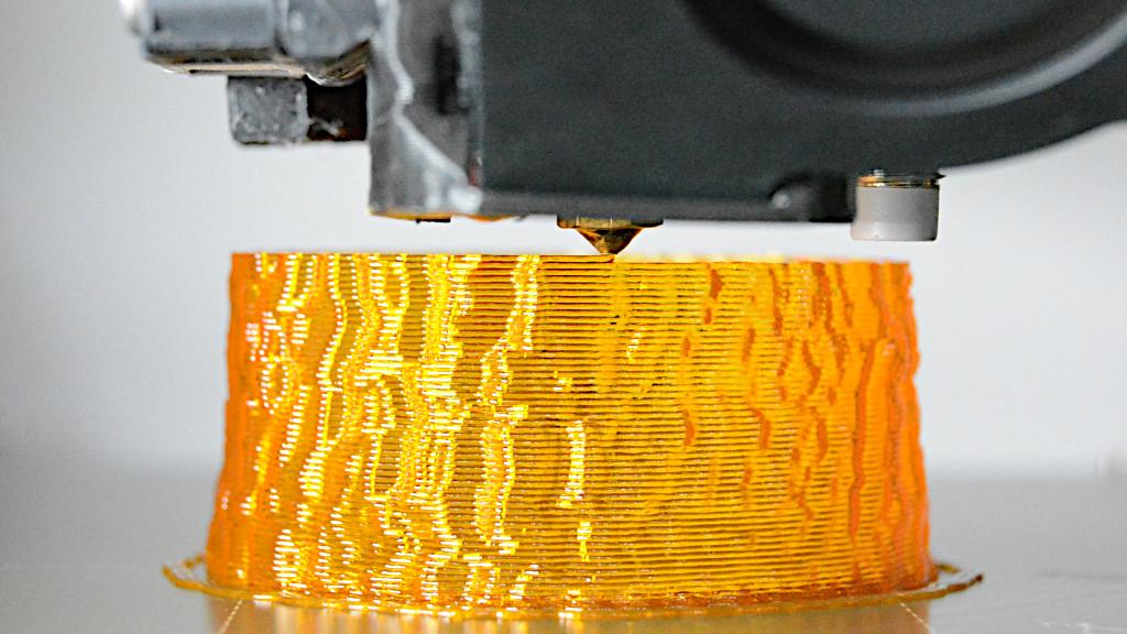 0.8mm Nozzle Vase Mode 3D Printing Flexible TPU