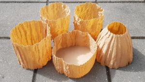 Vase Mode 3D Printing - 3D Scanned Tree Vases - Oak, Birch, and Pine Textures