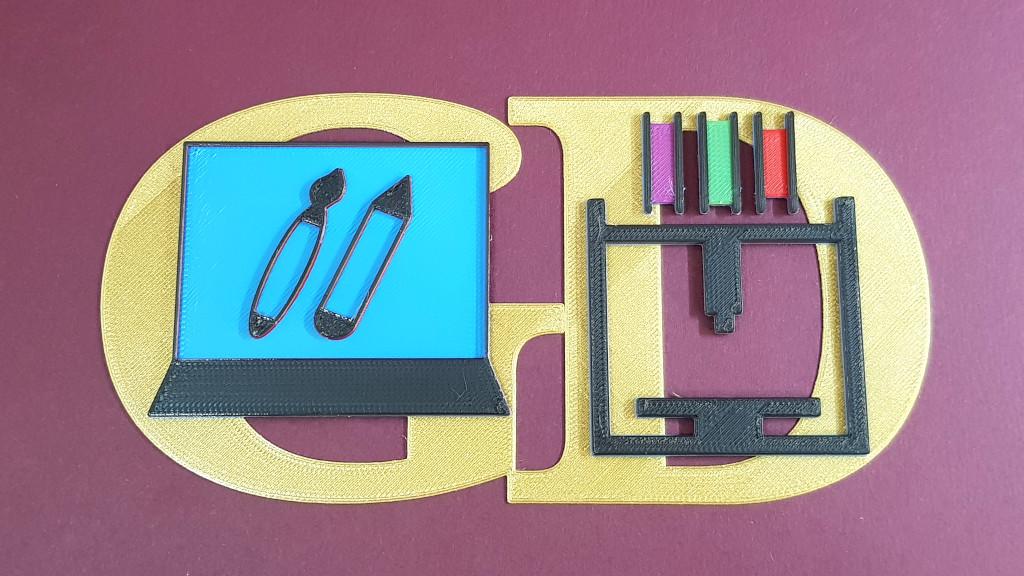3D Printed Graphic Design