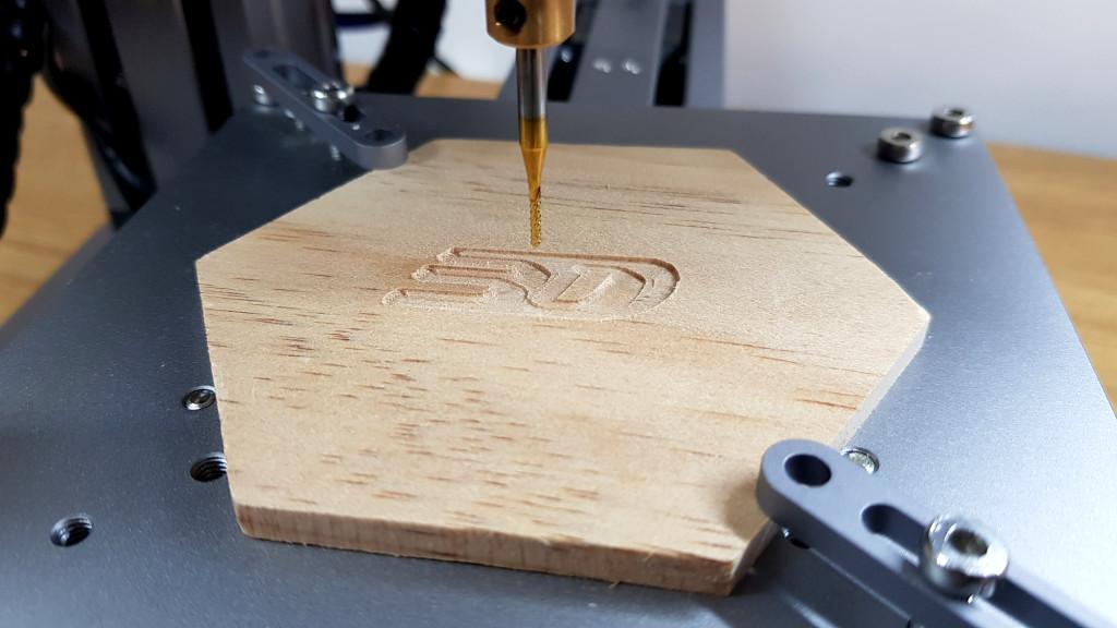Snapmaker 3-in-1 a在线视频 Module Test - Carved Logo