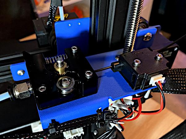 Filament Run-out Sensor and Extruder Assembly