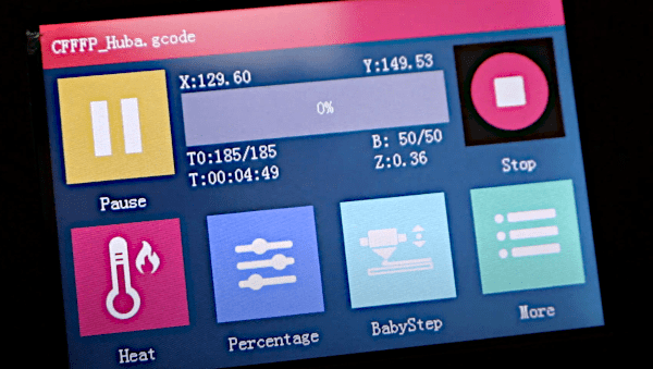Mingda D2 - 3D Printers' Touch Screen