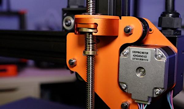 Anti-Backlash Nut on the X Axis