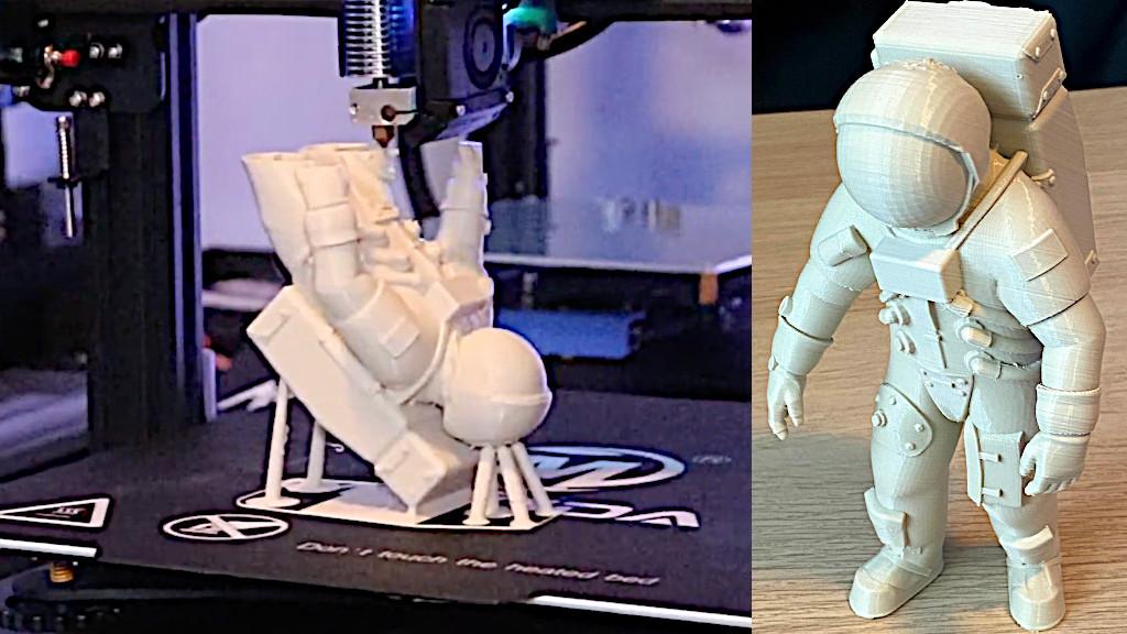 Apollo Astronaut by Charlie1982 3D Printed on Mingda Rock 3 3D Printer