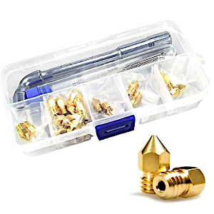 MK8 Nozzles Set, Storage Box, Tools