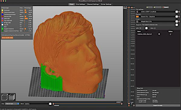  Head Print Preview