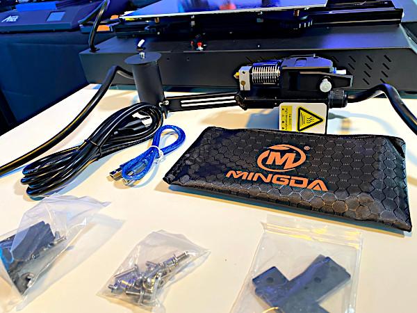 Tools and Hardware for Mingda Rock 3 Assembly
