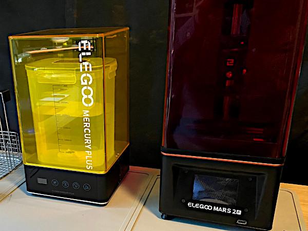 Elegoo Mercury Plus and Mars 2 Pro