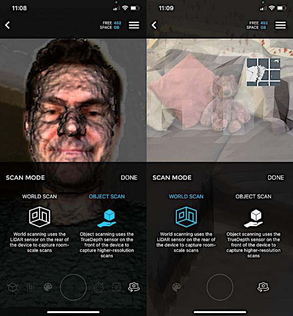 Scandy PRO - LiDAR and ThrueDepth iOS App Scandy PRO - LiDAR and ThrueDepth iOS App