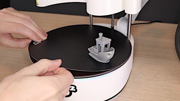 The flexible magnetic build platform with Benchy