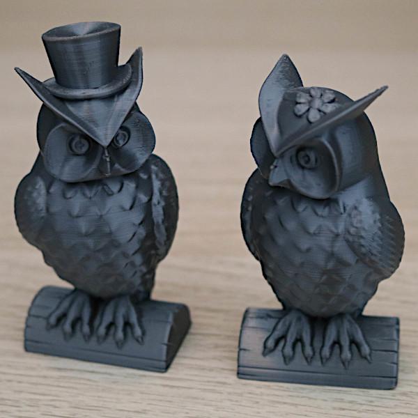 Owls Test 3D Print