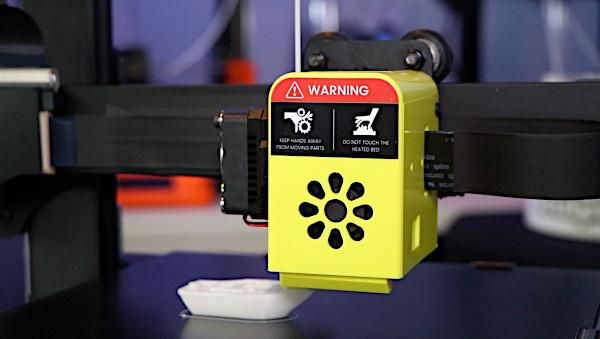 The extruder for the Odin-5