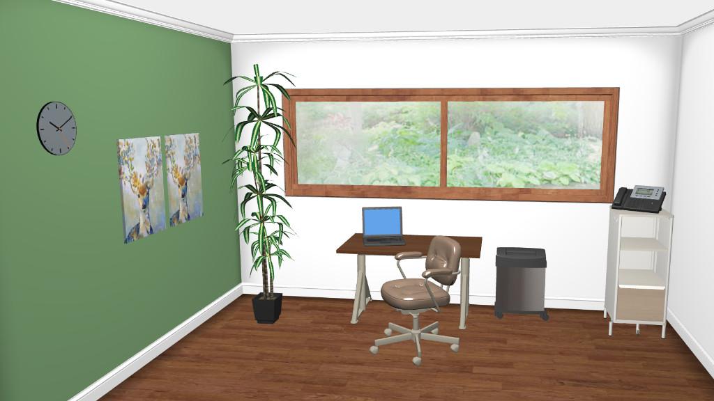 Virtual Office Room in IKEA Planner