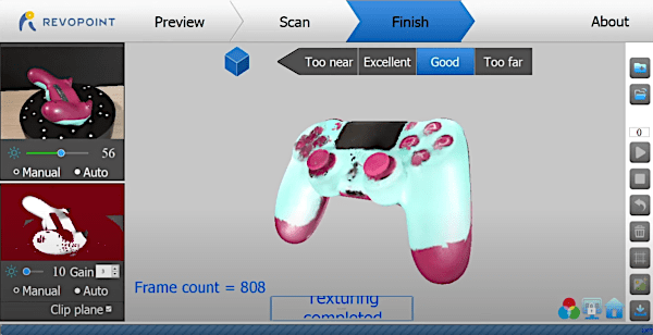 Preview in HandyScan App