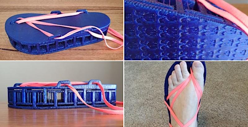 3D Printed Tensegrity Shoe