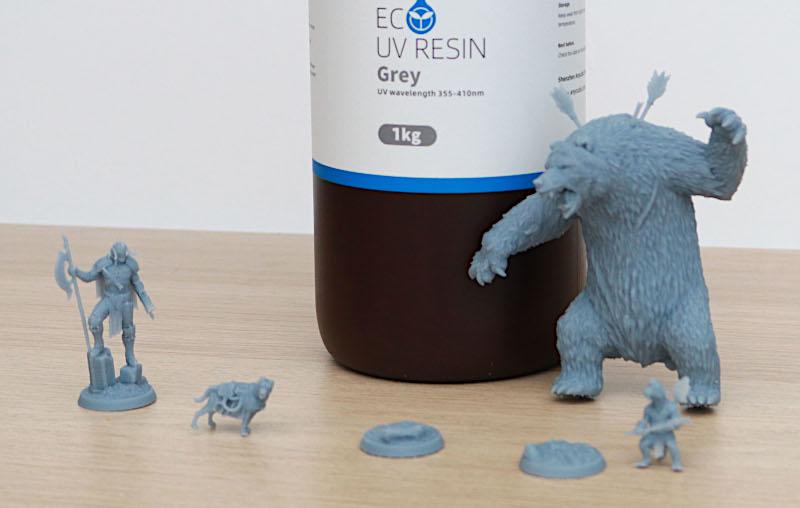 Anycubic Eco UV Resin and 3D Prints
