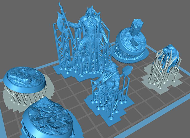 Minis in CHITUBOX