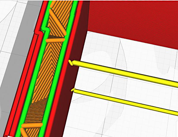 Print-in-place tensegrity slicer issue